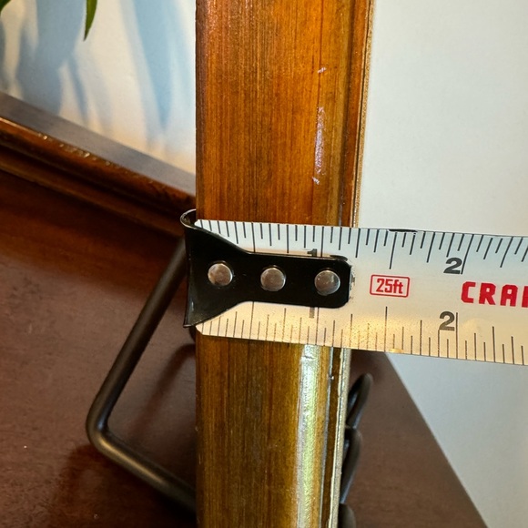 Italian Ceramic Tile Trivet with Wood Frame, Neutral Colors Wheat Browns Beige - Picture 2 of 8